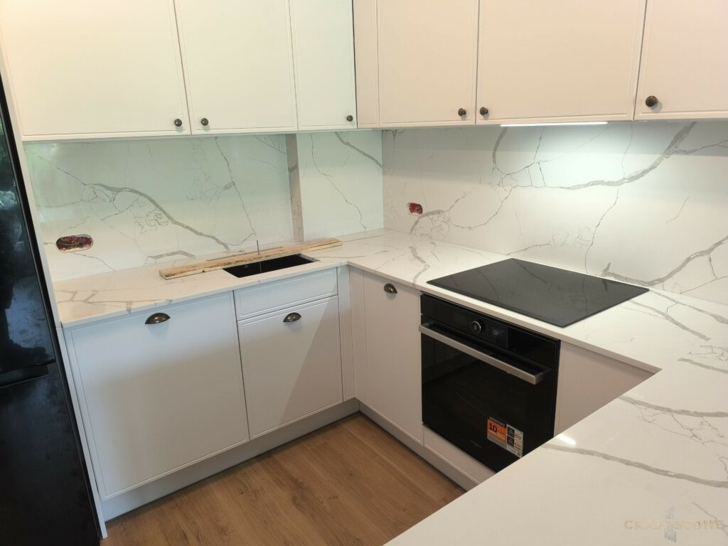 Konglomerat kwarcowy Technistone Calacatta Silva