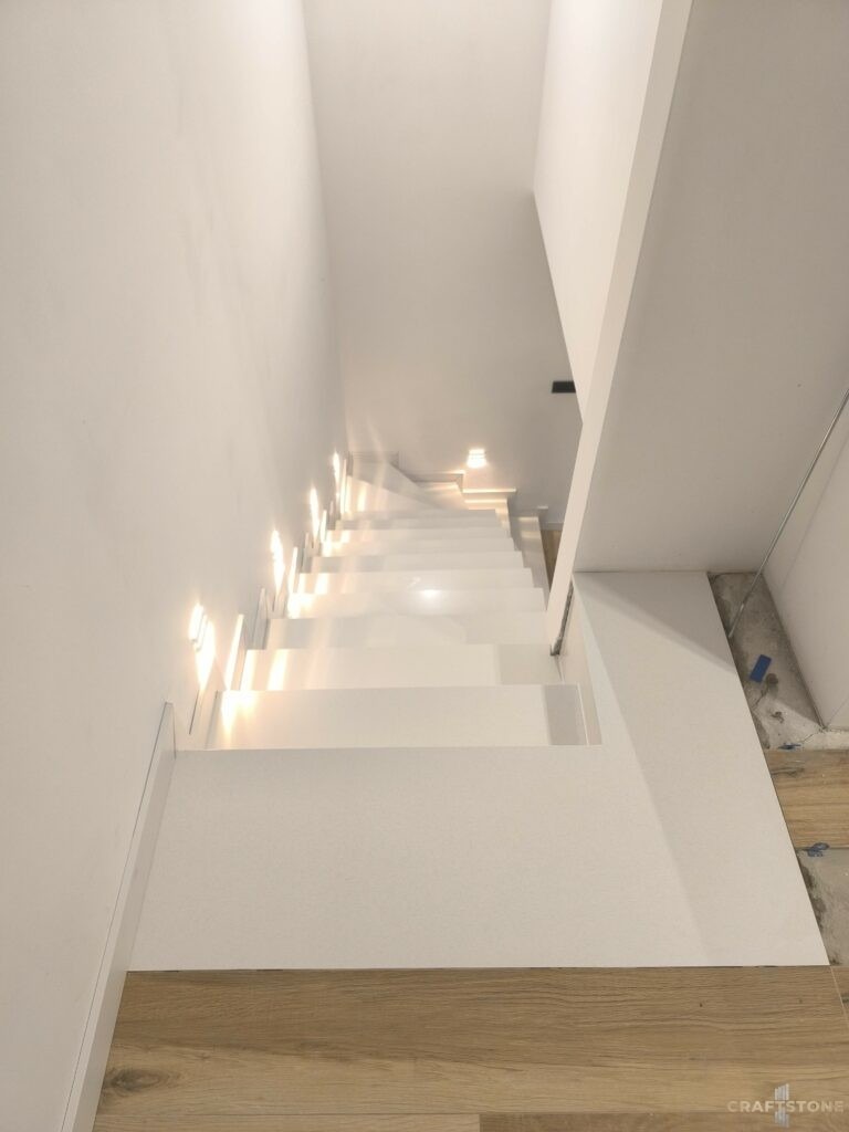 Konglomerat kwarcowy Crystal Polar White