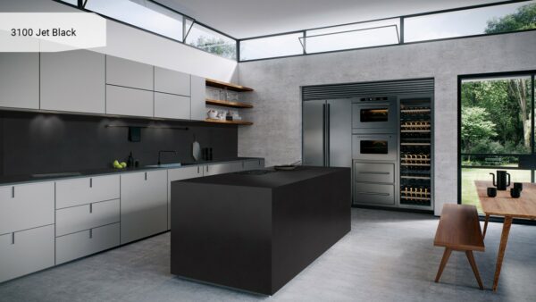 3100 Jet Black [Caesarstone] - obrazek 3