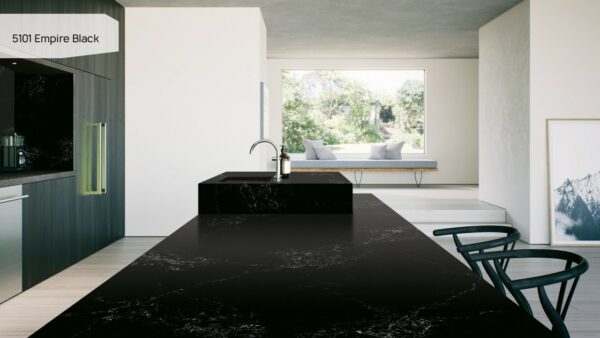 5101 Empire Black [Caesarstone] - obrazek 3