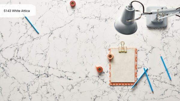 5143 White Attica [Caesarstone] - obrazek 4