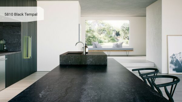 5810 Black Tempal [Caesarstone] - obrazek 4