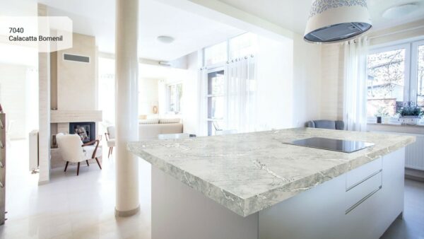 7040 Calacatta Bomenil [Avant Quartz] - obrazek 3