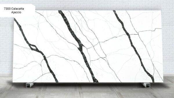 7300 Calacatta Ajaccio [Avant Quartz] - obrazek 2