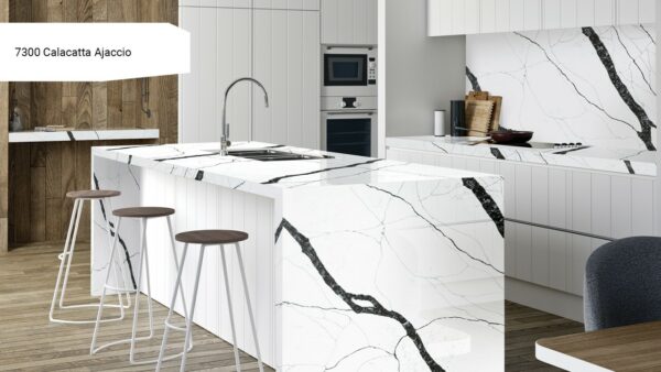 7300 Calacatta Ajaccio [Avant Quartz] - obrazek 4