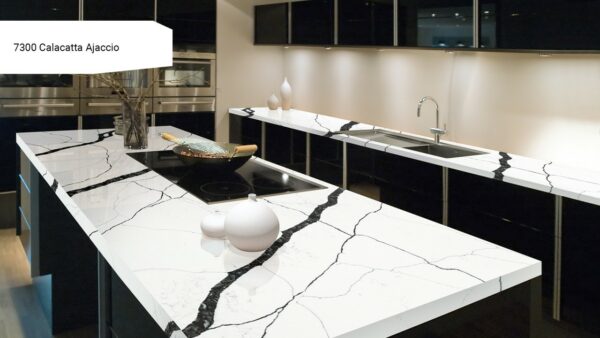 7300 Calacatta Ajaccio [Avant Quartz] - obrazek 3