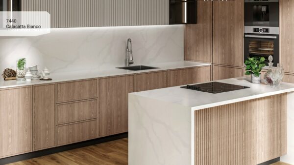 7440 Calacatta Bianco [Avant Quartz] - obrazek 3