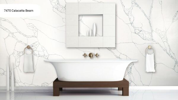7470 Calacatta Bearn [Avant Quartz] - obrazek 5
