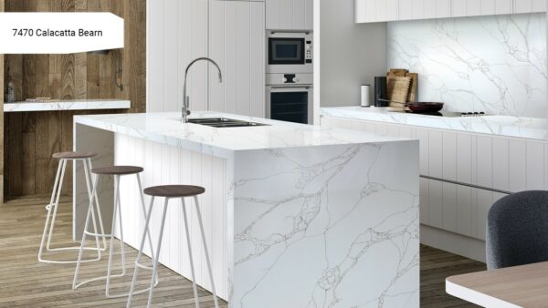7470 Calacatta Bearn [Avant Quartz] - obrazek 4