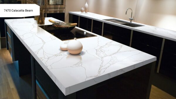 7470 Calacatta Bearn [Avant Quartz] - obrazek 3