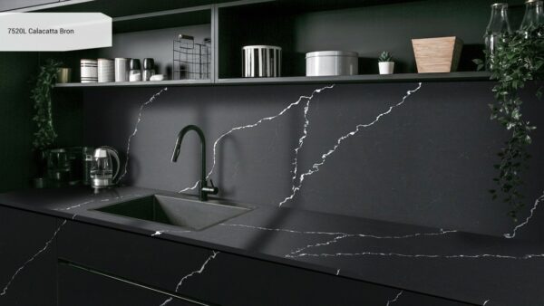 7520 Calacatta Bron [Avant Quartz] - obrazek 2