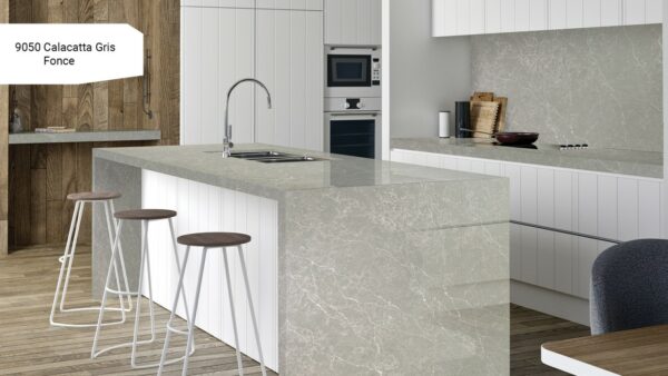 9050 Calacatta Gris Fonce [Avant Quartz] - obrazek 4